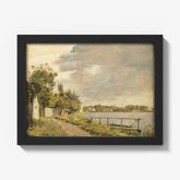 View of Dosseringen near the Suburb Østerbro outside Copenhagen, Cloudy Sky by Christen Købke - thumbnail_1_bf_67674aafb7c995d950164150